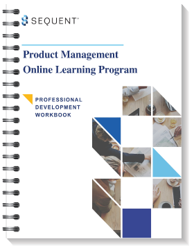 sequent learning online product management training workbook cover