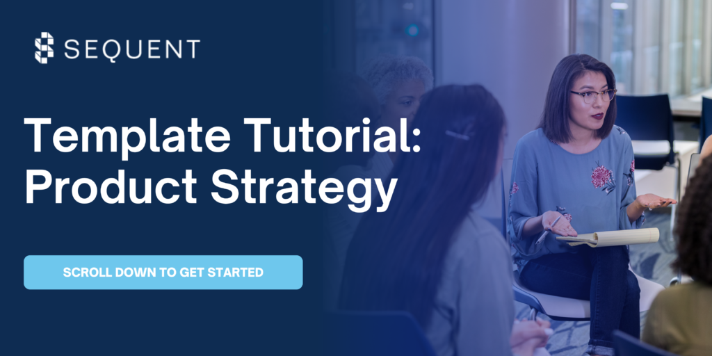 template tutorial product strategy